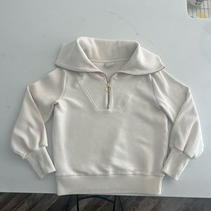 Barley vine pullover in ivory (xs) EUC